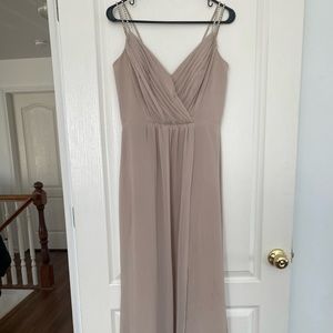David’s Bridal Floor length gown size 6